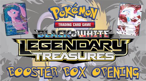 Pokémon Legendary Treasures Booster Box Opening Youtube