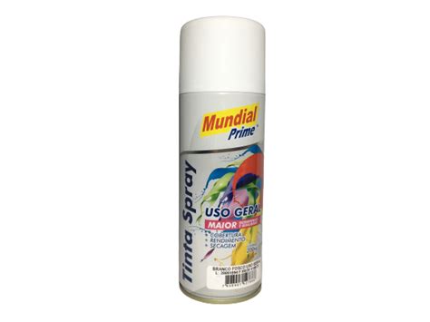 Spray Mundial Prime Branco Fosco 200ml