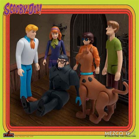 Mezco Toyz Reveals 5 Points Scooby Doo Friends And Foes Figure Set