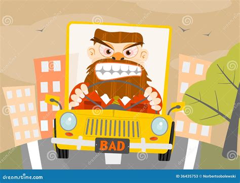 Road Rage Stock Illustration Illustration Of Danger 36435753