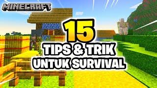 15 Tips Pro Survival Minecraft Yang Harus Kalian Ketahu Doovi