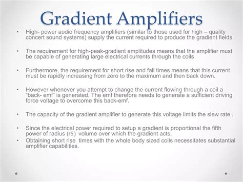 Mri Gradient Coils Ppt Free Download