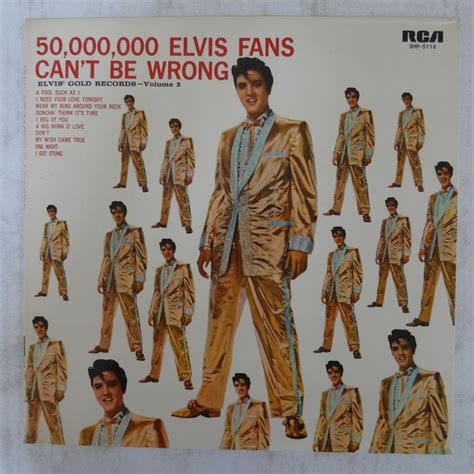 【やや傷や汚れあり】47037310【国内盤ペラジャケ】エルヴィス・プレスリー Elvis Presley 50000000