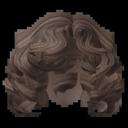 Cute Short Curly Swirly Hair In Brown Roblox Item Rolimon S