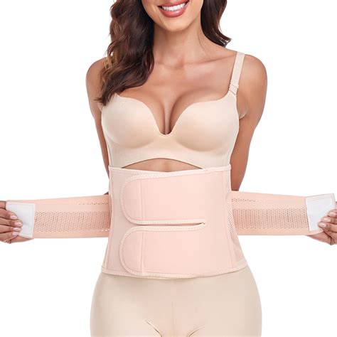 Postpartum Belly Band Abdominal Binder C Section Recovery Belt Belly