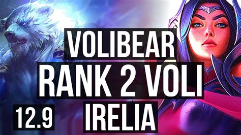 VOLIBEAR Vs IRELIA TOP Rank 2 Voli 6 Solo Kills TR Challenger