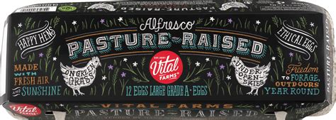 Vital Farms Pasture Raised Grade A Large Eggs Ct Brickseek