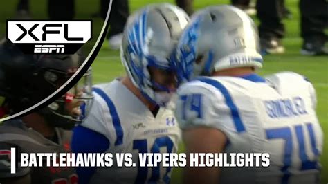 St Louis Battlehawks Vs Vegas Vipers Full Game Highlights Xfl On