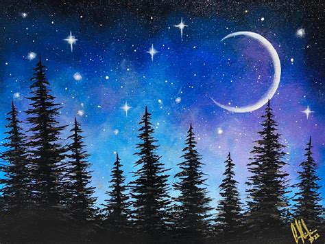 Canceled Due To Weather Moonlight Pines A Paint Sip Event With Lisa