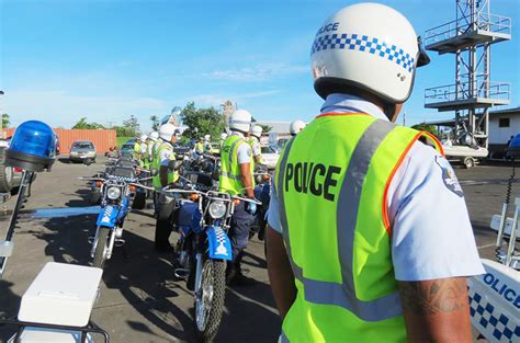 Samoa Observer Top Cop In Court For Careless Driving