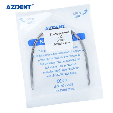 Adent New Stainless Steel Dental Orthodontic Arch Wire Upper China