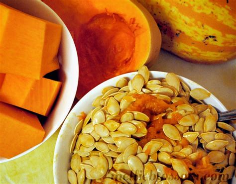 Recipe: Roasted Squash Seeds - mellie blossom