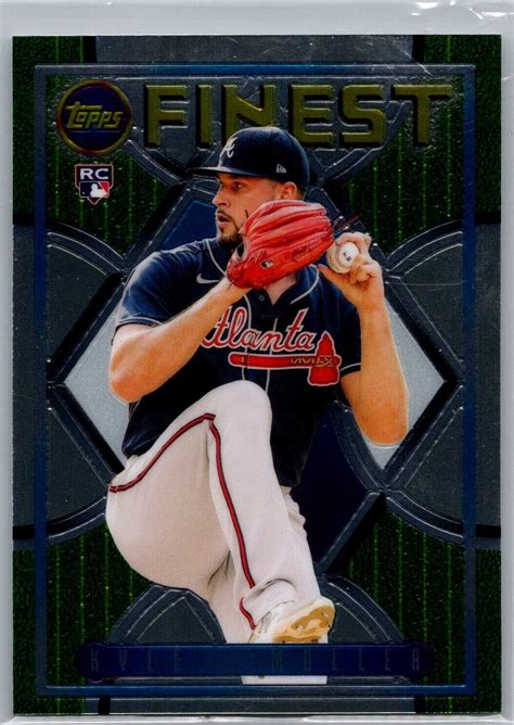 Kyle Muller Topps Finest Flashbacks Rc Rookie Braves Ebay