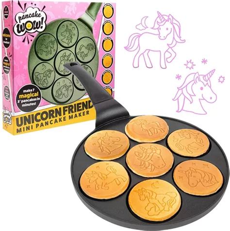 Mini Molde Para Panqueques Hot Cakes Unicornio Meses Sin Inter S