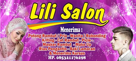 Contoh Spanduk Salon Rias Pengantin My Ads