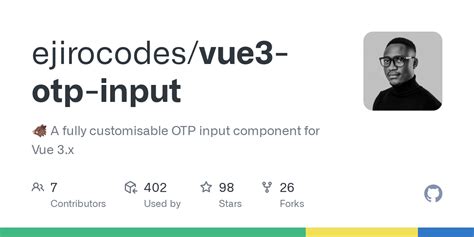 GitHub Ejirocodes Vue3 Otp Input A Fully Customisable OTP Input