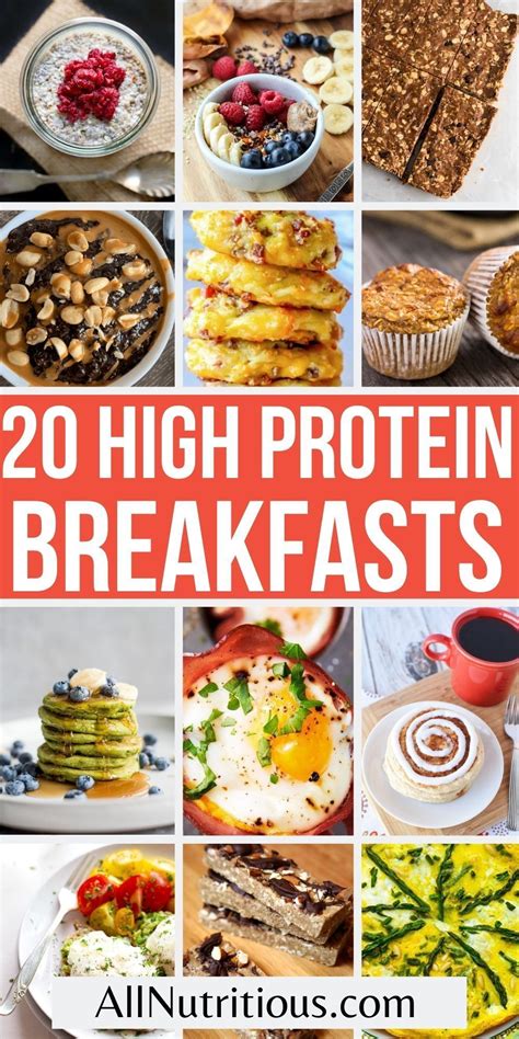 Protien Breakfast High Calorie Breakfast Healthy High Protein