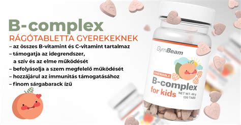 B Komplex R G Tabletta Gyerekeknek Gymbeam Gymbeam Hu