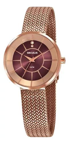 Reloj De Pulsera Seculus Long Life Lpsvrs De Cuerpo Color Rose