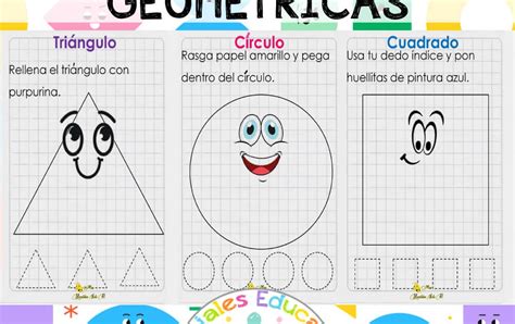 Cuadernito Aprender Figuras Geométricas Materiales Educativos para