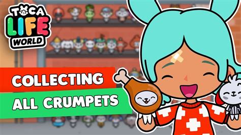 All Crumpets In Toca Boca 🌎 Toca Life World Secret Crumpets Youtube