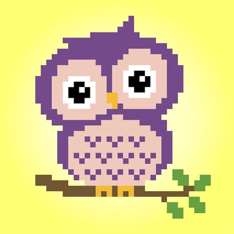 Pixel Art Owl Images Free Download On Freepik