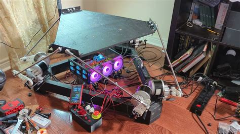 Testing Diy Budget 6dof Motion Simulator Geometry And Motion With Flypt