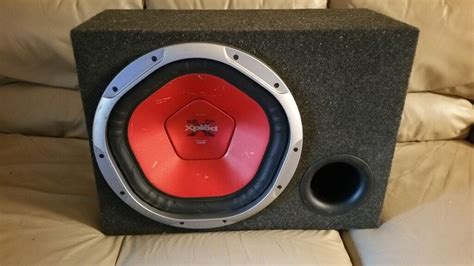 CAR SUBWOOFER SONY XPLOD 1400 WATT 15 INCH SPEAKER WITH PORTED