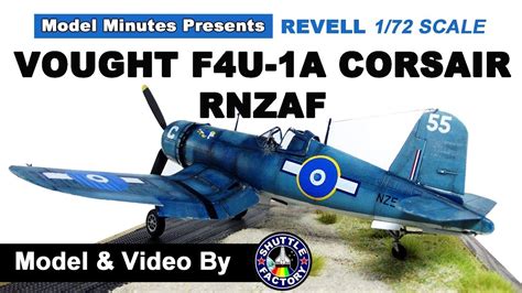 Revell F U A Corsair Scale Plastic Model Kit Custom Build