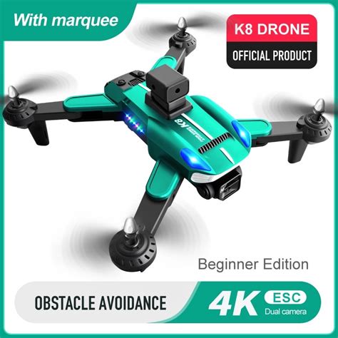 Drone K8 Profissional De Alta Definição Dupla 4K Câmera Wideangle