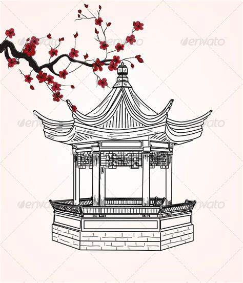 Little Pavilion Beauty Art Drawings Architecture Drawing Sketchbooks