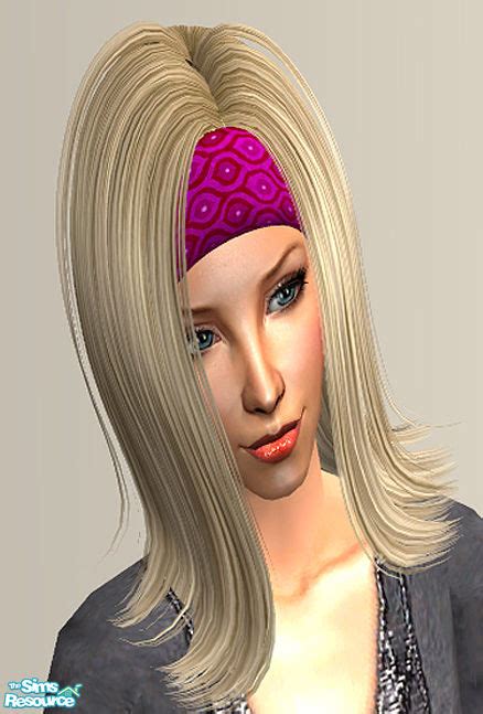 The Sims Resource Retexture Of Peggyzone Headband Hair Platina