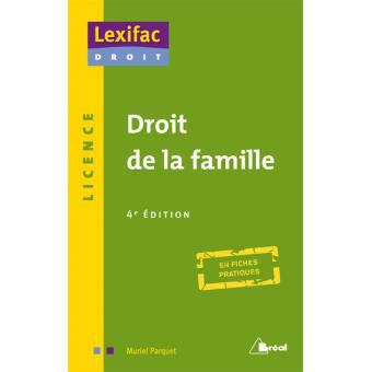 Droit De La Famille Broch Muriel Parquet Achat Livre Fnac