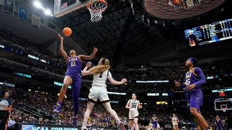 Women's March Madness: Iowa vs. LSU final score, highlights | whas11.com