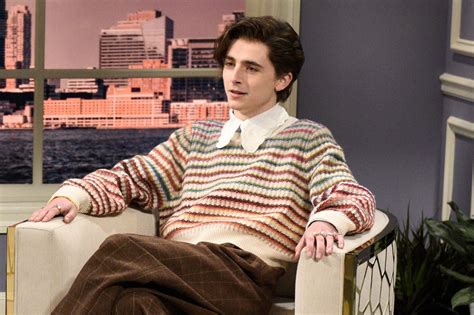 You can own Timothée Chalamet's Harry Styles costume from Saturday ...