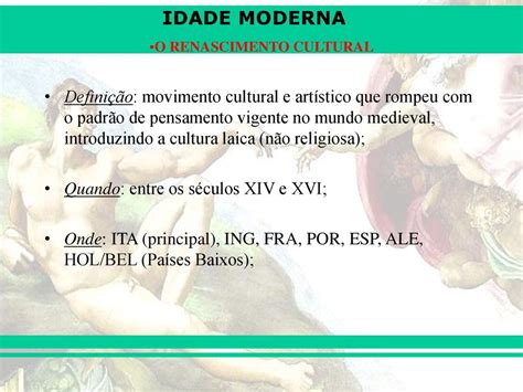 O Renascimento Cultural Ppt Carregar