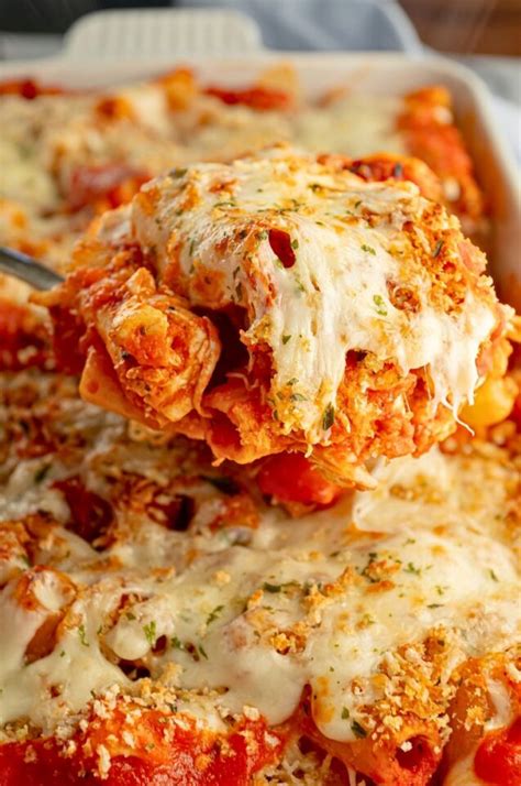 Chicken Parmesan Casserole Yummy And Fully