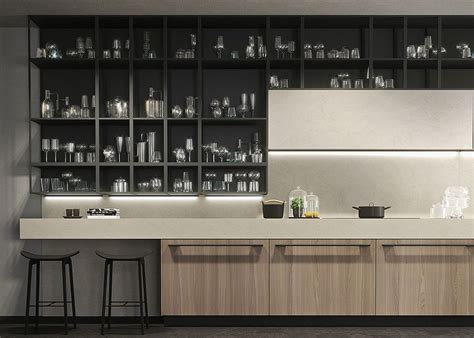 Timeless Italian Kitchen Wrapped In Chic Elegance By Snaidero