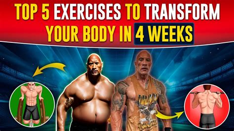 Rocks Secret Revealed These Top 5 Exercises Can Transform Your Body