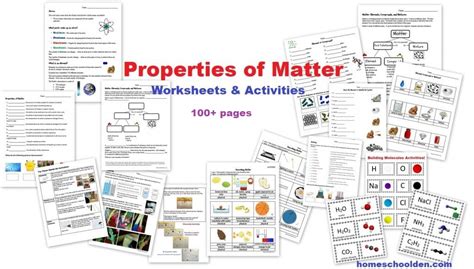 Free Properties Of Matter Worksheet High School Download Free Properties Of Matter Worksheet