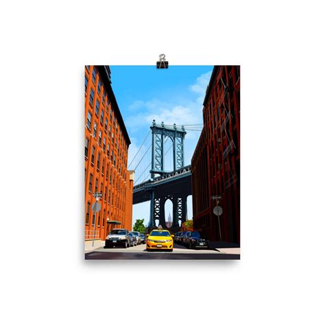 DUMBO Brooklyn Art Print | Wandercolors