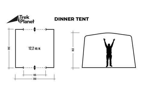 Trek Planet Dinner Tent - купить шатер по цене со скидкой в Палатка.РФ!