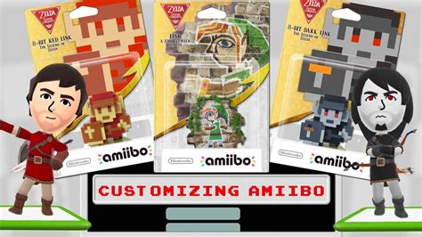 Mii Time Customizing Amiibo Figures Youtube