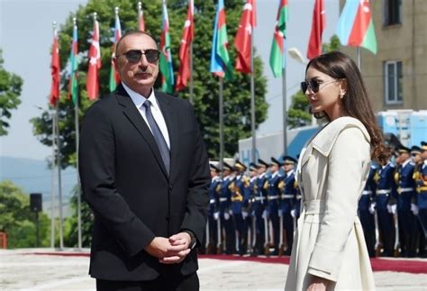 President Ilham Aliyev And First Lady Mehriban Aliyeva Congratulate