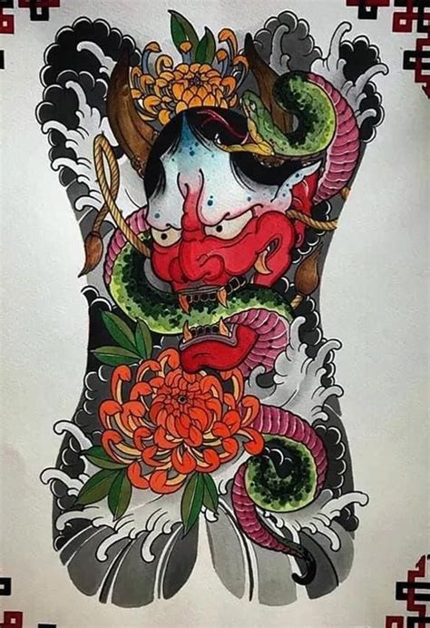 A Drawing Of A Dragon With Flowers On It S Chest And Head In The Shape