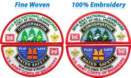 Fine Woven Patches Fine Woven Patch Custom Fine Woven Patches