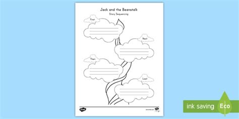 Jack And The Beanstalk Story Sequencing Activity