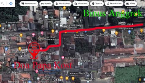 Kost Meter Belakang Binus Anggrek Kost Campur Jakarta Jakarta