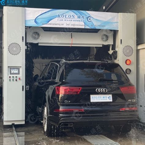 Brushes Automatic Rollover Car Wash Machine Blower Automatically Up