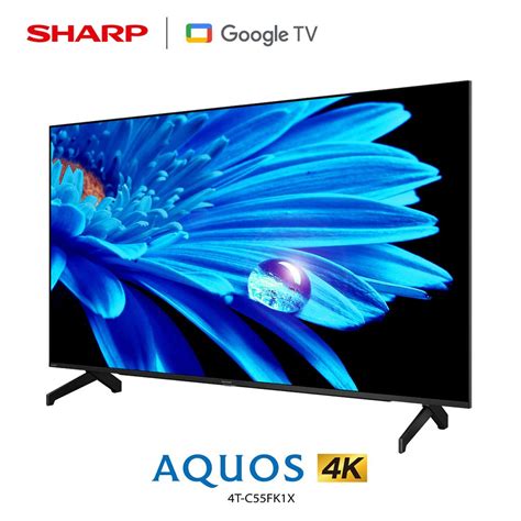 【sharp 夏普】55吋4k Uhd Android連網液晶顯示器 4t C55fk1x Pchome 24h購物